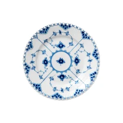 Royal Copenhagen Musselmalet Helblonde tallerken Ø 17 cm