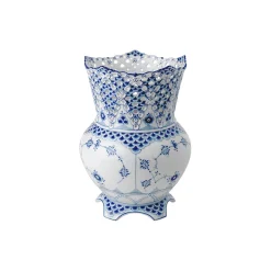 Royal Copenhagen Musselmalet Helblonde vase 22 cm