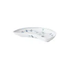 Royal Copenhagen Musselmalet Riflet asiet halvmåneformet 22 cm