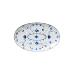 Royal Copenhagen Musselmalet Riflet asiet 23,5 cm