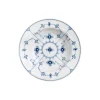 Royal Copenhagen Musselmalet Riflet dyb tallerken Ø 17 cm