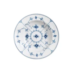 Royal Copenhagen Musselmalet Riflet dyb tallerken Ø 17 cm