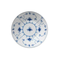 Royal Copenhagen Musselmalet Riflet dyb tallerken Ø 17 cm