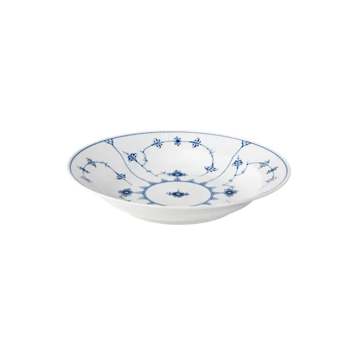 Royal Copenhagen Musselmalet Riflet dyb tallerken Ø 27 cm