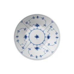 Royal Copenhagen Musselmalet Riflet dyb tallerken Ø 24 cm