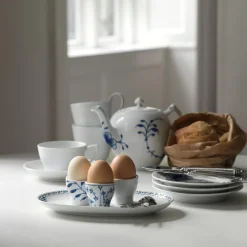 Royal Copenhagen Musselmalet Riflet æggebæger