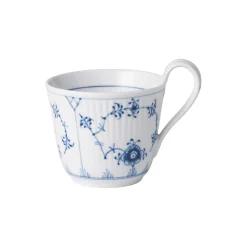 Royal Copenhagen Musselmalet Riflet højhankskop 24 cl
