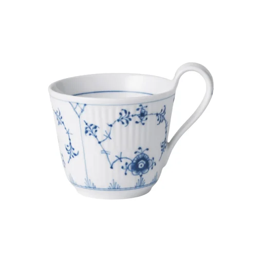 Royal Copenhagen Musselmalet Riflet højhankskop 24 cl