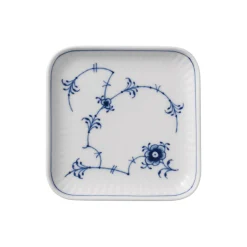 Royal Copenhagen Musselmalet Riflet lille tallerken 10 cm