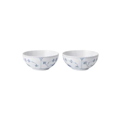 Royal Copenhagen Musselmalet Riflet skål 50 cl, 2 stk