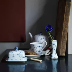 Royal Copenhagen Musselmalet Riflet smørskål