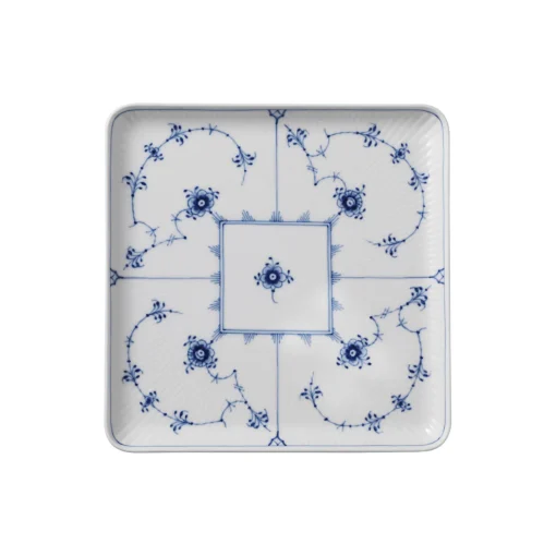 Royal Copenhagen Musselmalet Riflet tallerken 20 cm