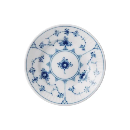 Royal Copenhagen Musselmalet Riflet tallerken Ø 12 cm