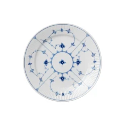 Royal Copenhagen Musselmalet Riflet tallerken Ø 27 cm
