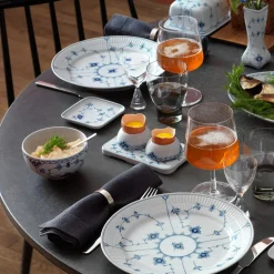 Royal Copenhagen Musselmalet Riflet tallerken Ø 27 cm