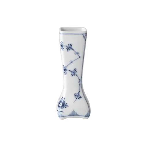 Royal Copenhagen Musselmalet Riflet vase 12 cm