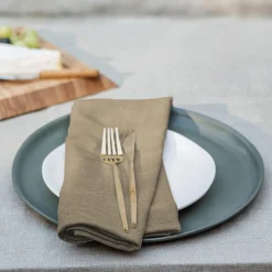 EKTA Living Napkin Herringbone twill 2 stk.,