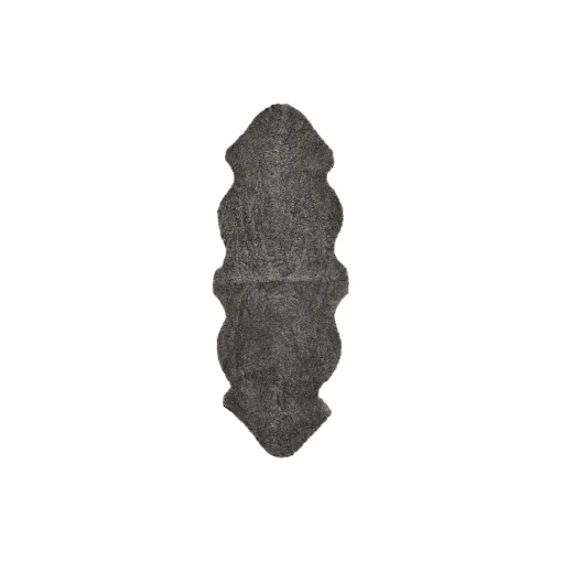 NATURES Collection Newzealandsk korthåret lammeskind, graphite