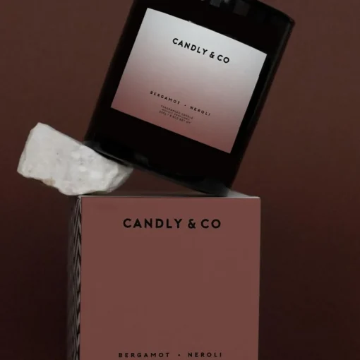 Candly & Co No. 5 Candle, Bergamot Neroli