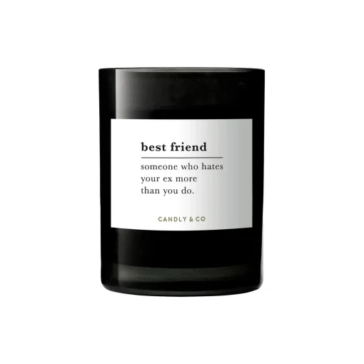 Candly & Co No. 4 Candle, BEST FRIEND Someone who hates your ex more than you do