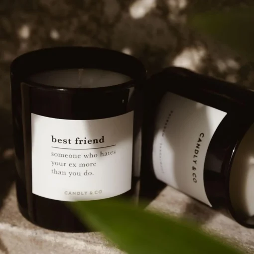 Candly & Co No. 4 Candle, BEST FRIEND Someone who hates your ex more than you do