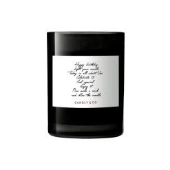 Candly & Co No. 5 Candle, Happy Birthday…