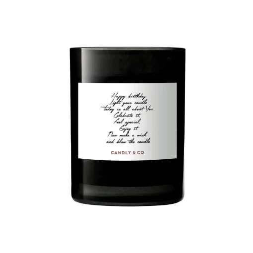 Candly & Co No. 5 Candle, Happy Birthday…