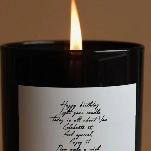 Candly & Co No. 5 Candle, Happy Birthday…