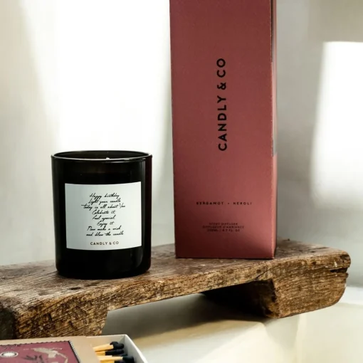Candly & Co No. 5 Candle, Happy Birthday…