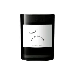 Candly & Co No. 3 Candle, It will happen when the time is right