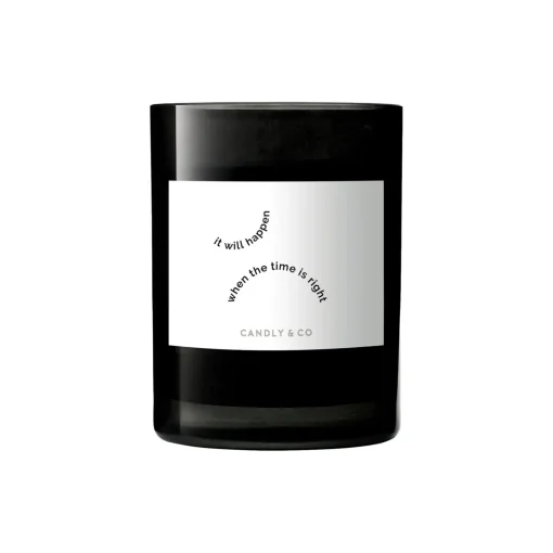 Candly & Co No. 3 Candle, It will happen when the time is right