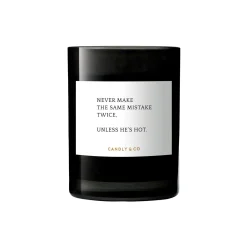 Candly & Co No. 2 Candle, Never make the same mistake