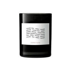 Candly & Co No. 7 Candle, Thank you merci grazie