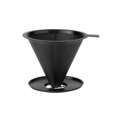 Stelton Nohr slow brew kaffetragt med filter, black metallic