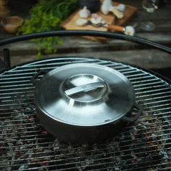 Fiskars Norden Grill støbejernsgryde med låg Ø 30 cm