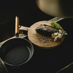 Fiskars Norden støbejerns-grillpande Ø 26 cm