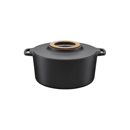 Fiskars Norden støbejernsgryde 6 L, black
