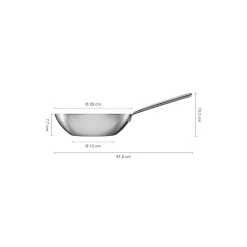 Fiskars Norden Steel wok Ø 28 cm
