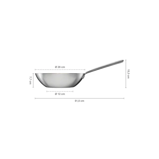 Fiskars Norden Steel wok Ø 28 cm