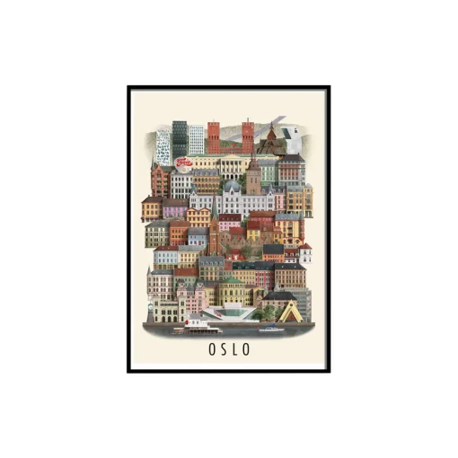 Martin Schwartz Oslo plakat