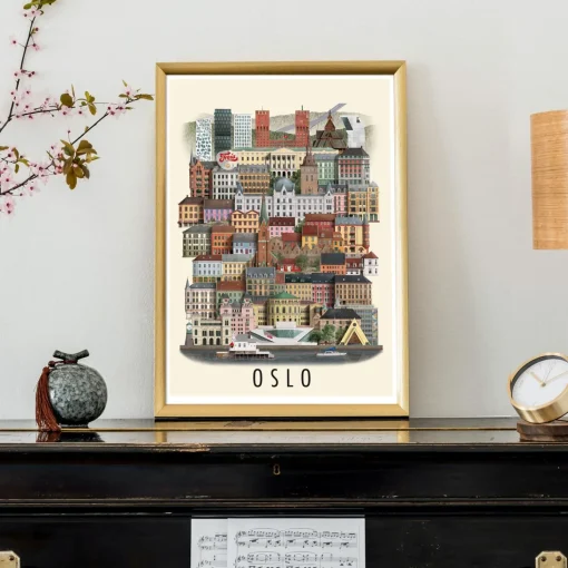 Martin Schwartz Oslo plakat