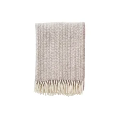 Klippan Yllefabrik Otis RWS plaid, beige