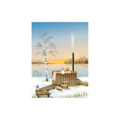 ViSSEVASSE OUTDOOR HOT TUB plakat