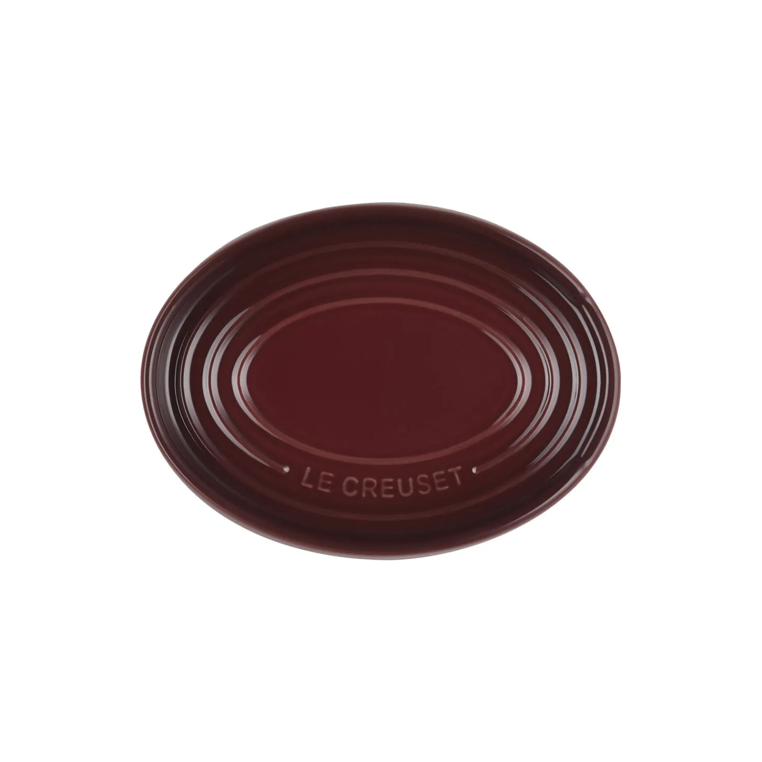Le Creuset Oval grydeskeholder, garnet