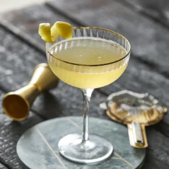 Lyngby Glas Palermo Gold cocktailglas 4 stk.