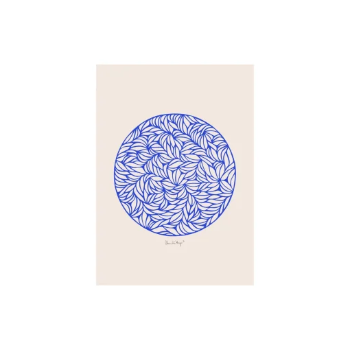 Peléton Papercut 05, blue