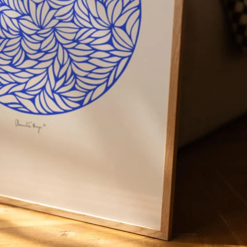 Peléton Papercut 05, blue