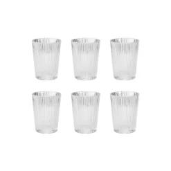 Stelton Pilastro drikkeglas 6 stk, clear