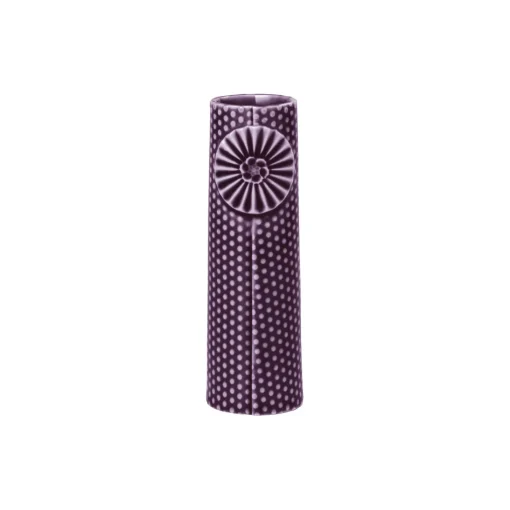 Dottir Nordic Design Pipanella Dot vase, aubergine