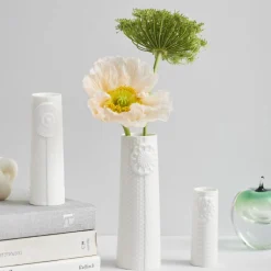 Dottir Nordic Design Pipanella Flock vasesæt, clean linen